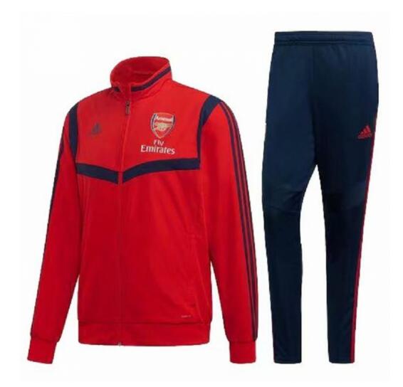 Traje chaqueta de entrenamiento Arsenal 2019-2020 rojo